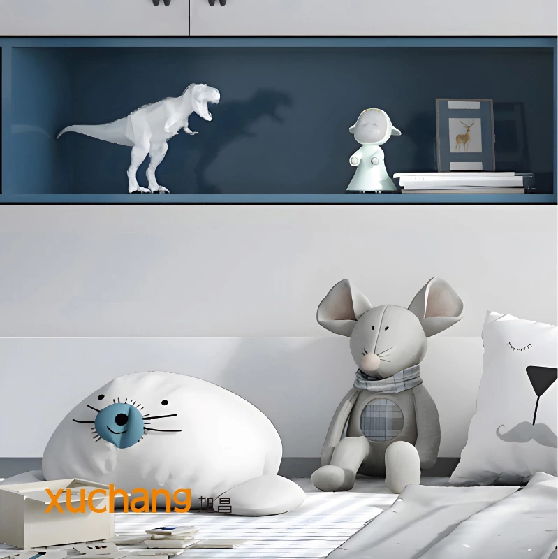 Animal Shaped Ceramic Drawer Pulls - Cute Cartoon Cabinet Knobs for Kids' Room, Kitchen & Bathroom - Colorful Modern Handles
